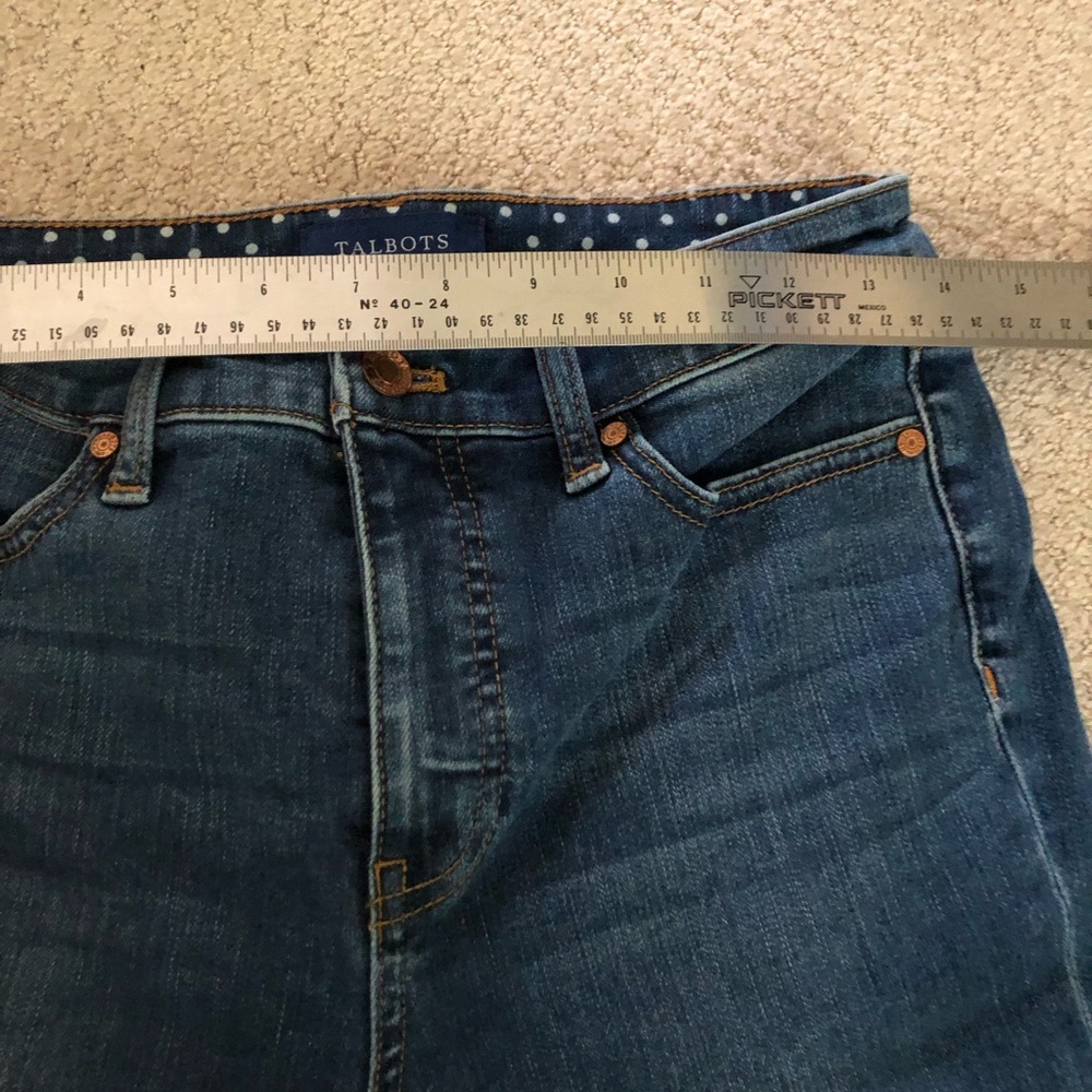 Talbots Cropped Jeans - Picture 4 of 6